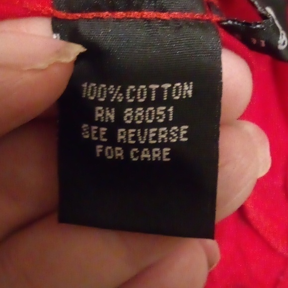 75th Anniversary Houston Rodeo 1932-2007 Red Long Sleeve Button Down Shi… - Picture 9 of 12